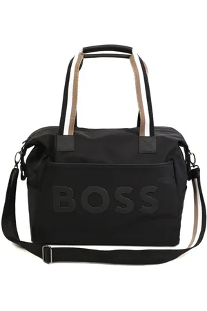 HUGO BOSS Pusletaske med logo-applikation