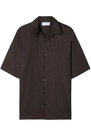 OFF-WHITE Damier Cot skjorte i jacquard