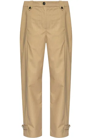 Ganni Jacquard-stribede bukser