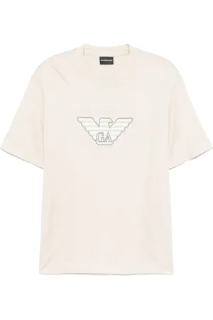 Emporio Armani T-shirt med logobroderi