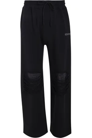 Les Benjamins Joggingbukser med slitageeffekt