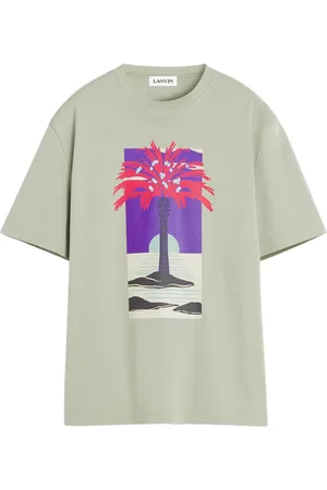 Lanvin T-shirt med grafisk tryk