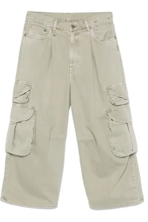 R13 Cropped cargo-bukser