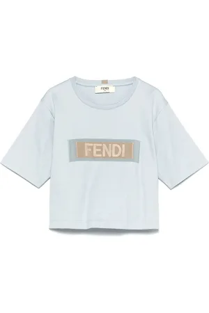 Fendi T-shirt med logobånd