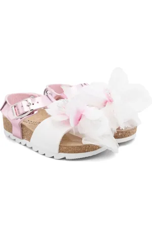 MONNALISA Sandaler med blomsterapplikation