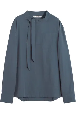 Lanvin Top med bindedetalje
