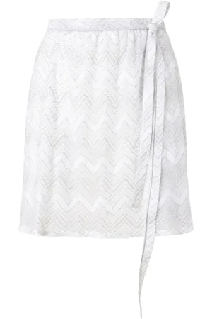 Missoni Cover-up med zigzagmønster