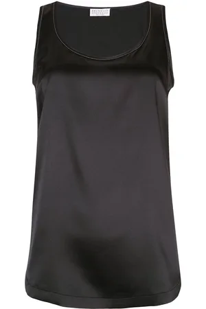 Brunello Cucinelli Vest med rund hals