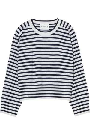 Closed Stribet sweater i kashmir