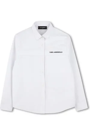 Karl Lagerfeld Skjorte med logotryk