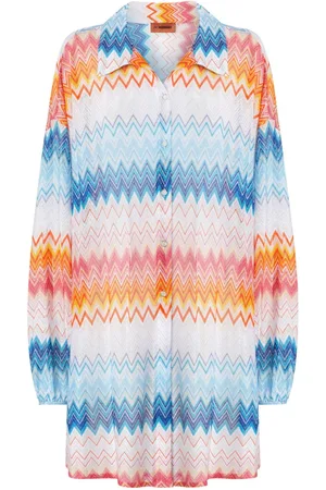 Missoni Strandkjole med zigzagmønster