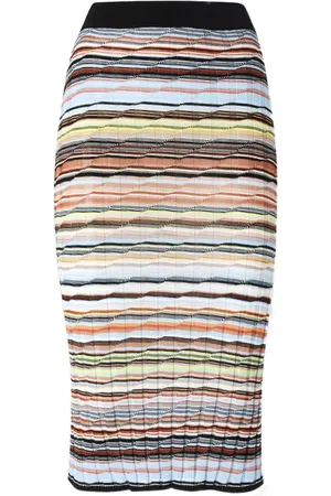 Missoni Stribet pencil-nederdel