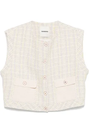 Sandro Tanktop i tweed