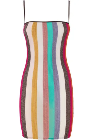 Missoni Kort stribet kjole