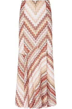 Missoni Lang nederdel med zigzag-mønster