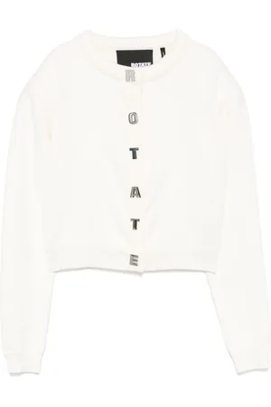 ROTATE Cardigan med bogstavknapper