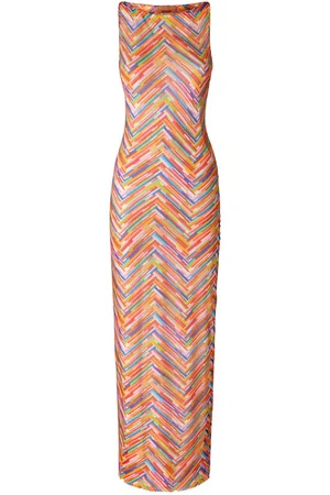 Missoni Lang kjole med tryk