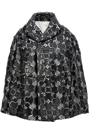 Comme des Garçons Jakke med blondeapplikation