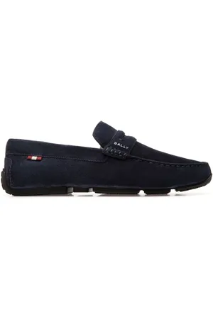 Bally Loafers med logobroderi