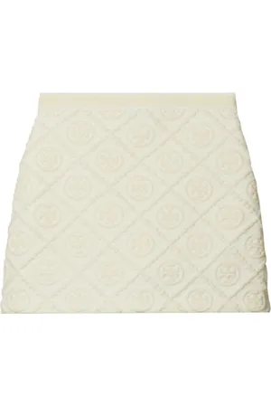 Tory Burch Kort nederdel i dobbelt T-jacquard