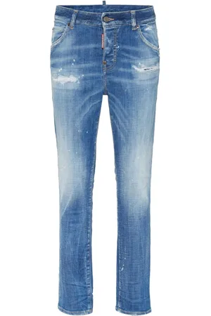 Dsquared2 Skinny-jeans med slitageeffekt