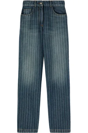 Palm Angels Nålestribede jeans
