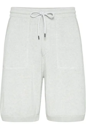 Brunello Cucinelli Bermuda-shorts i strik
