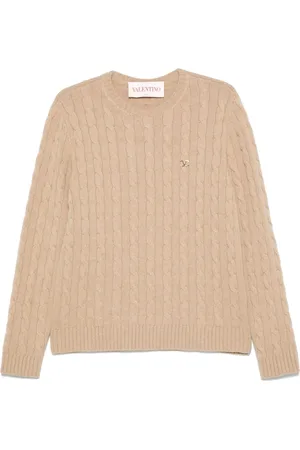 VALENTINO GARAVANI Kabelstrikket sweater