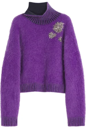 Lanvin Sweater med børstet effekt