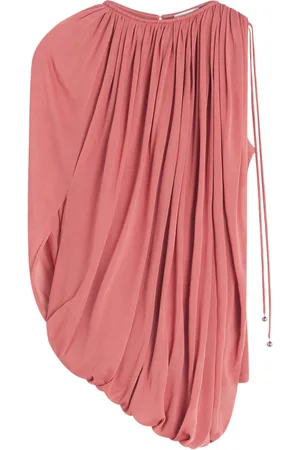 Lanvin Draperet jerseytop