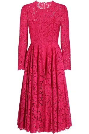 Dolce & Gabbana Kjole med blondeapplikation