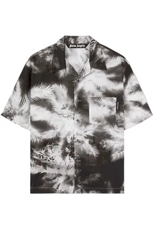 Palm Angels Blueprint Palms skjorte