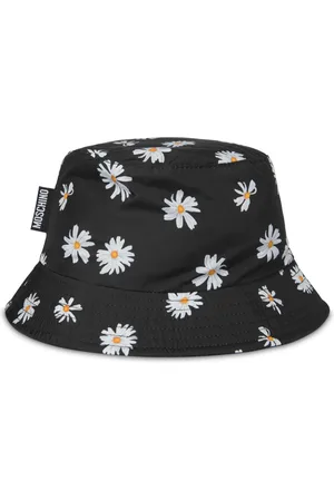 Moschino Bøllehat med marguerit-tryk