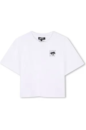 DKNY T-shirt med logotryk