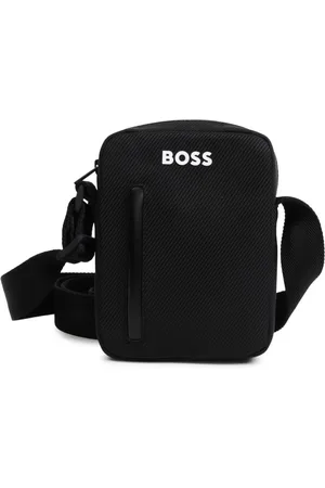 HUGO BOSS Messenger-taske i tekstureret finish