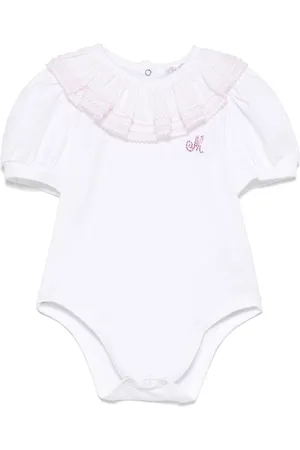 MONNALISA Draperet bodysuit med rhinsten