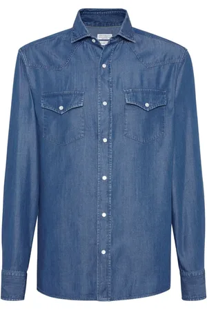 Brunello Cucinelli Denimskjorte