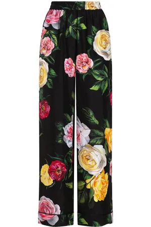 Dolce & Gabbana Bukser med rosetryk