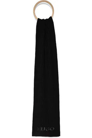HUGO BOSS Tørklæde med broderet logo