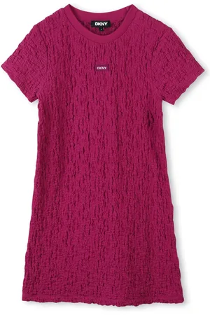 DKNY Kjole med vaffeleffekt