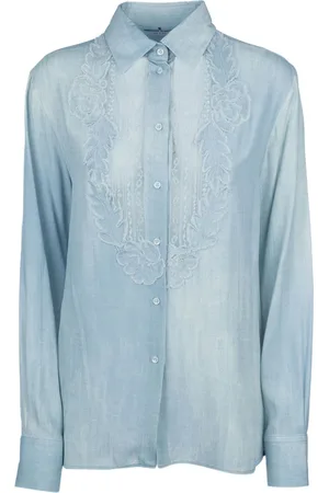 ERMANNO SCERVINO T-shirt med blomster-applikation