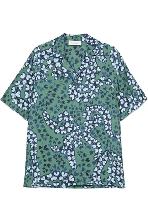 Lanvin Skjorte med bladtryk