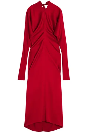 Lanvin Lang kjole med samle-detalje