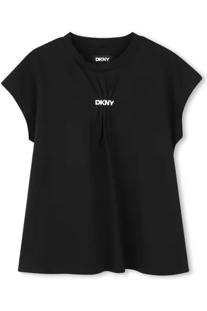 DKNY T-shirt med logotryk