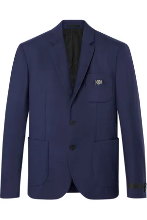 VERSACE Enkeltradet uldblazer