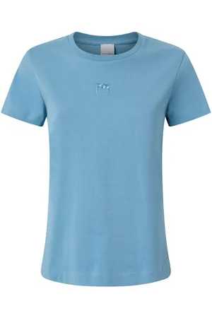 Pinko T-shirt med logobroderi