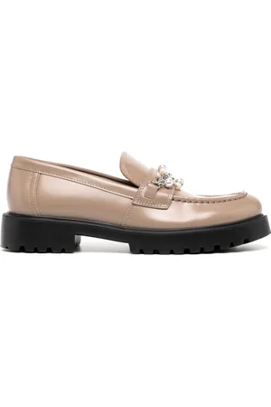 Tory Burch Klassiske loafers med udsmykning