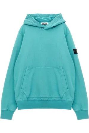 Stone Island Hættetrøje med kompasmærke og logo