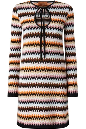 Missoni Kjole i zigzag-strik