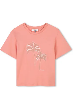 Chloé T-shirt med broderi